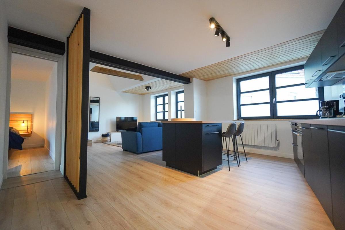 La Villa Berenice - "Le Duplex" En Coeur De Ville Saint-Amand-les-Eaux Kültér fotó